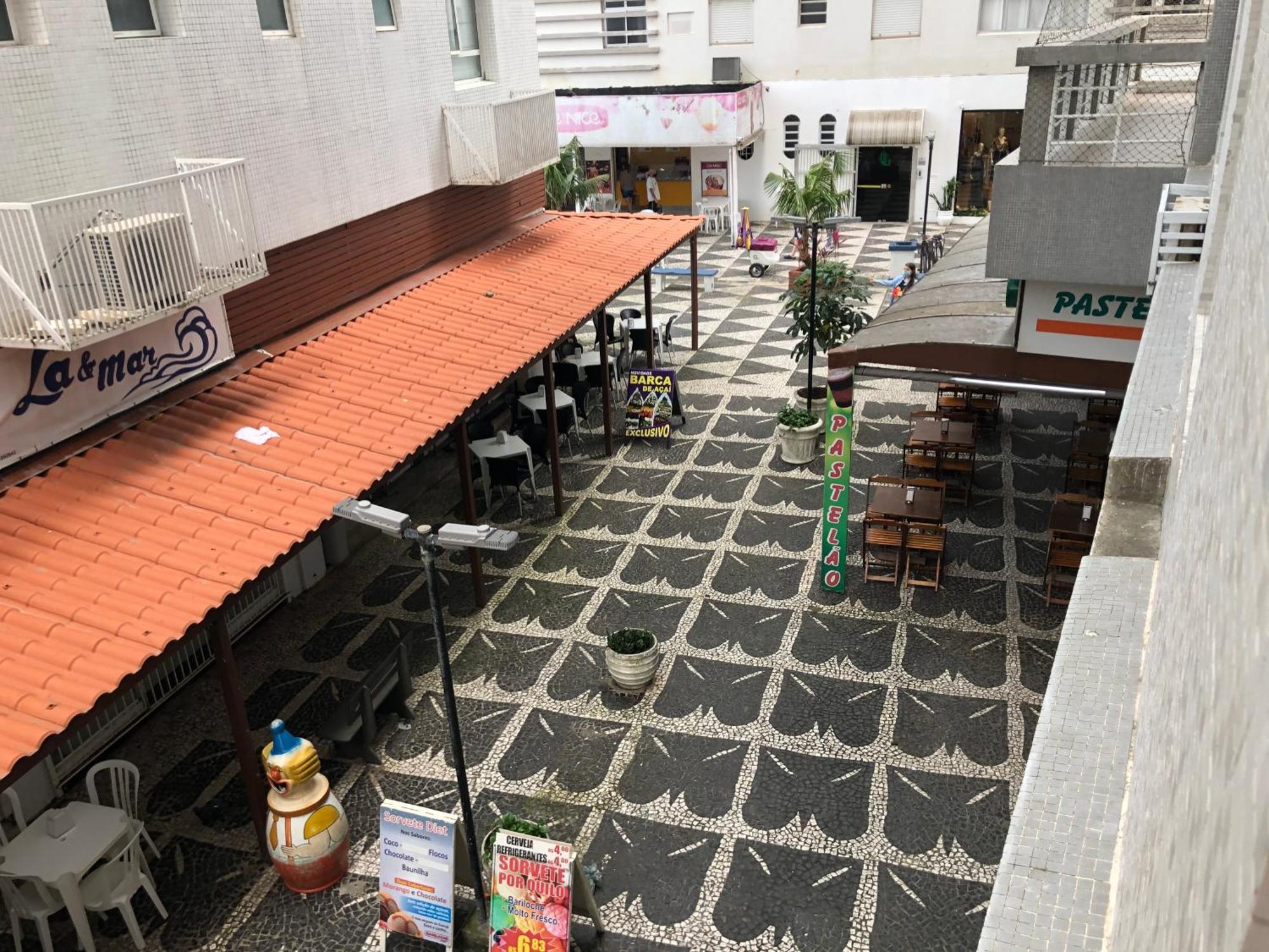 Estudio Charmoso Um Minuto A Pe Do Mar Guaruja Bagian luar foto